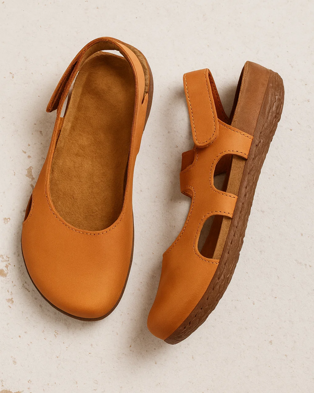 Women’s Slip-On Summer Sandals with Comfortable Supportive Sole Design