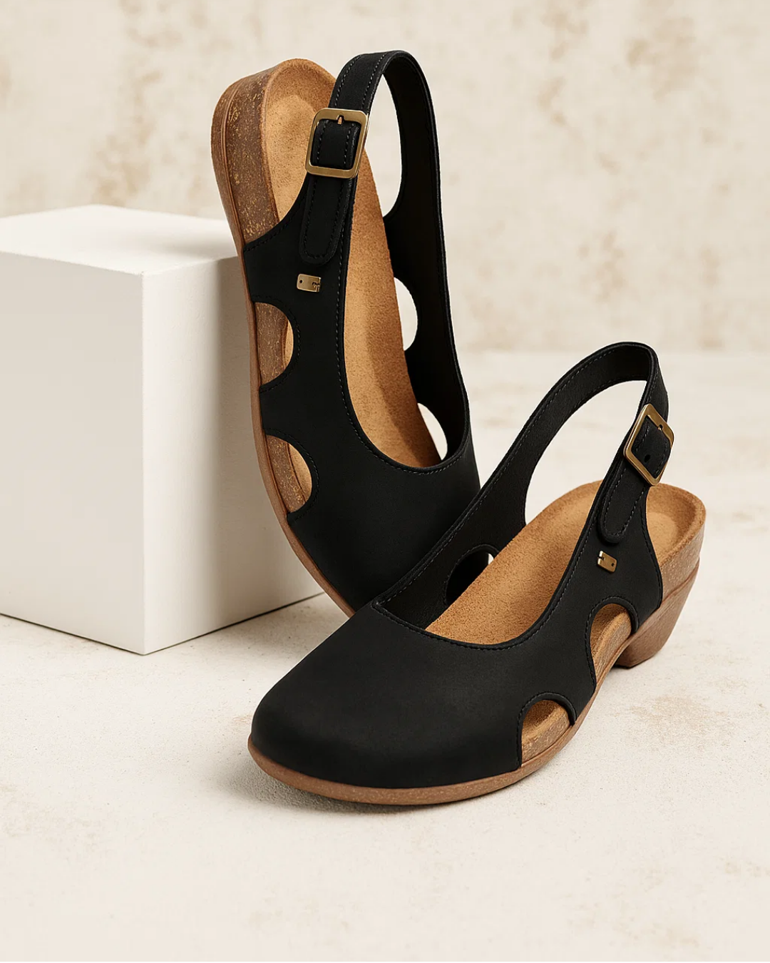 Women’s Slip-On Summer Sandals with Comfortable Supportive Sole Design