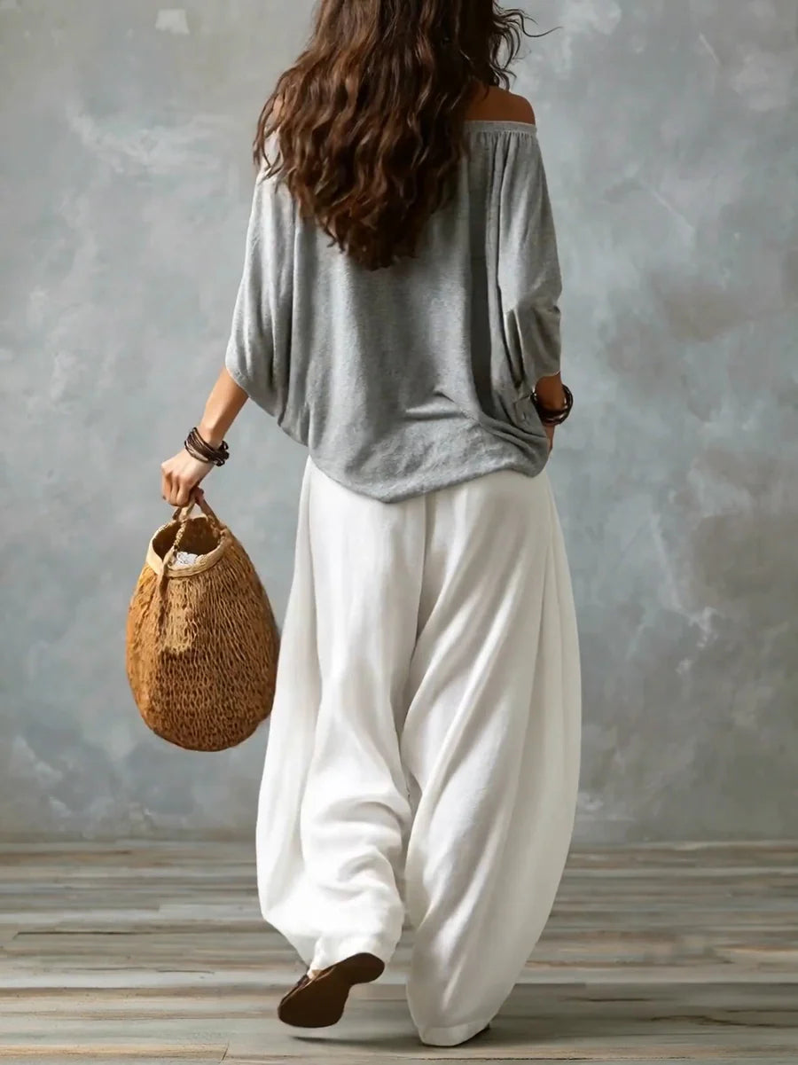 Women's Relaxed Balloon-Leg Pants