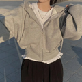Women's Oversized Zip-Up Hoodie
