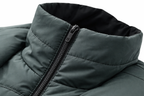 Herren-Steppblazer mit fallendem Revers