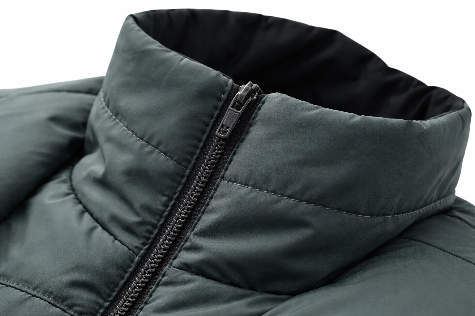 Herren-Steppblazer mit fallendem Revers