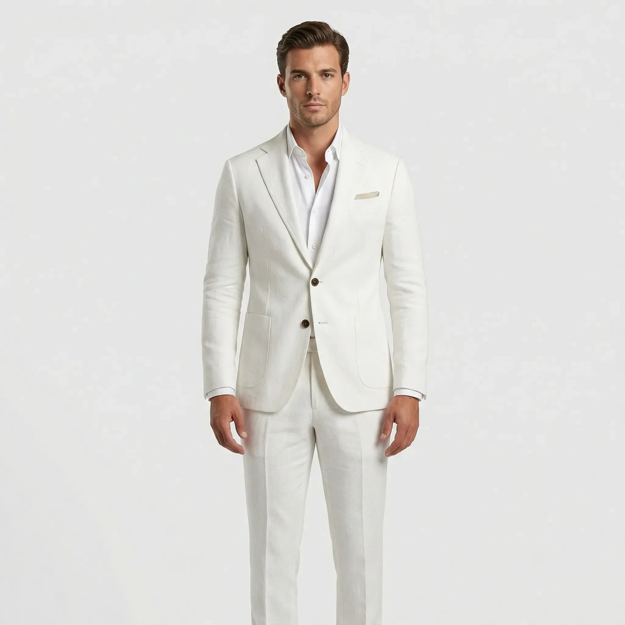 Herren-Zweiteiler mit maßgeschneidertem Blazer für Business und formelle Anlässe