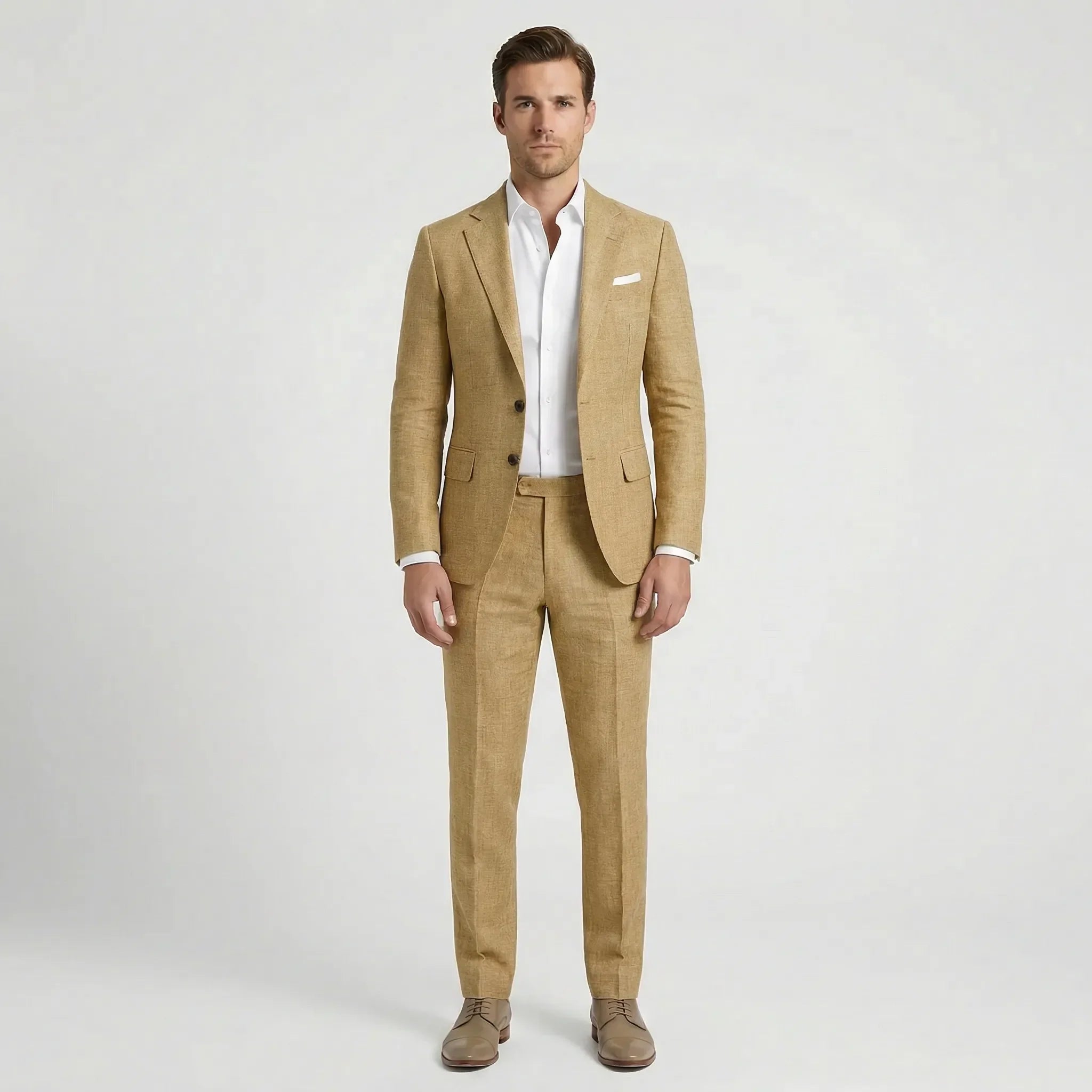Herren-Zweiteiler mit maßgeschneidertem Blazer für Business und formelle Anlässe