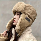 Women’s Faux Fur Trim Winter Trapper Hat
