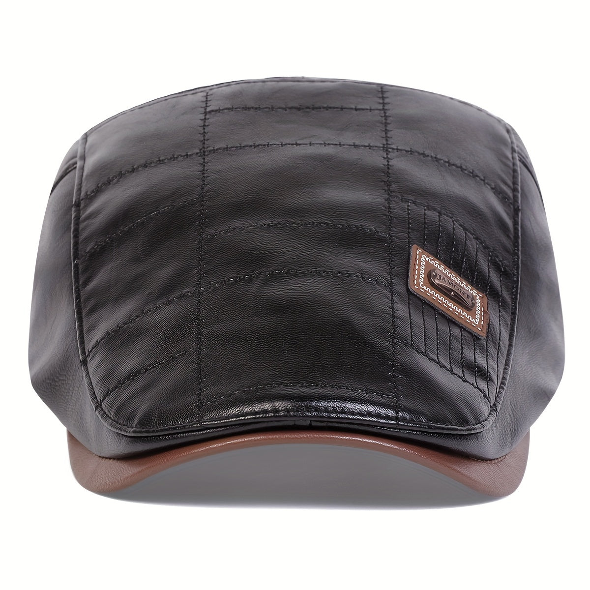 Gorra plana clásica texturizada para hombre