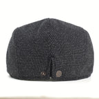 Tekstureret flatcap til mænd