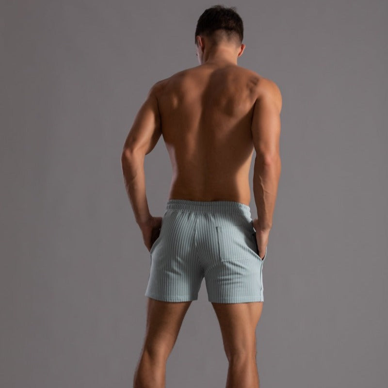 Herren-Stretch-Shorts mit elastischem Kordelzugbund für täglichen Komfort