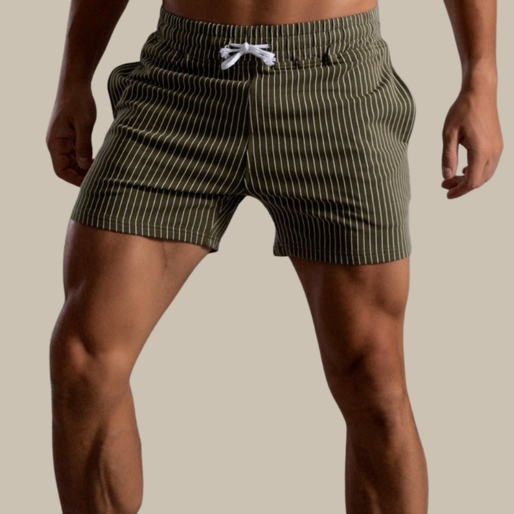 Herren-Stretch-Shorts mit elastischem Kordelzugbund für täglichen Komfort