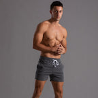 Herren-Stretch-Shorts mit elastischem Kordelzugbund für täglichen Komfort