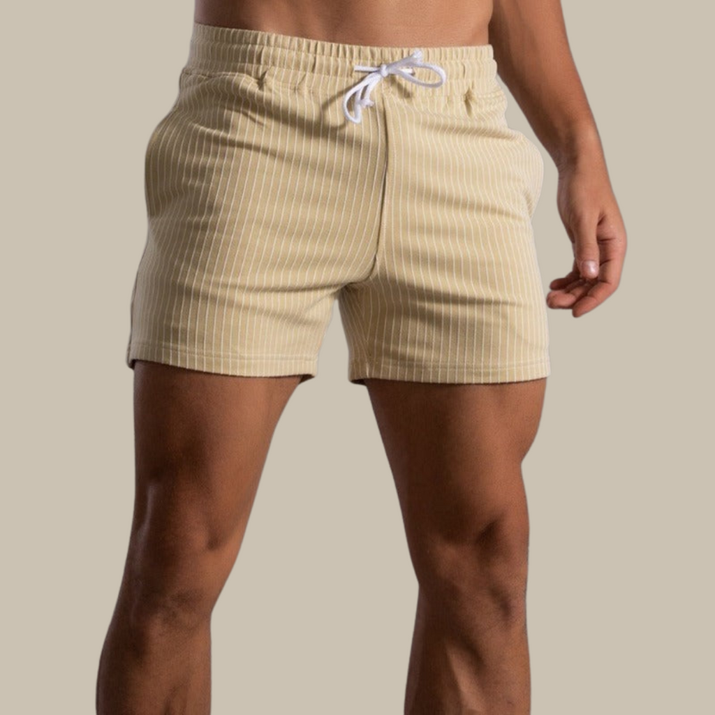 Herren-Stretch-Shorts mit elastischem Kordelzugbund für täglichen Komfort