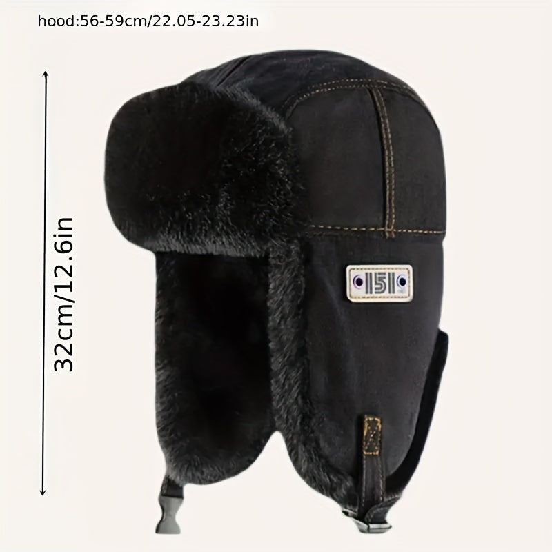 Women’s Faux Fur Trim Winter Trapper Hat