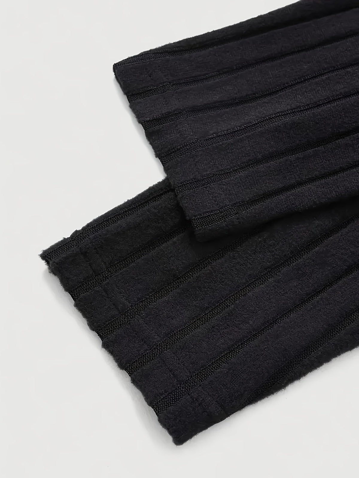 Maglione da uomo a coste con scollo girocollo