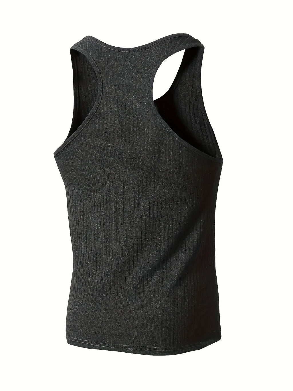 Herren-Ripp-Tanktop mit Stretch-Passform für den Alltag