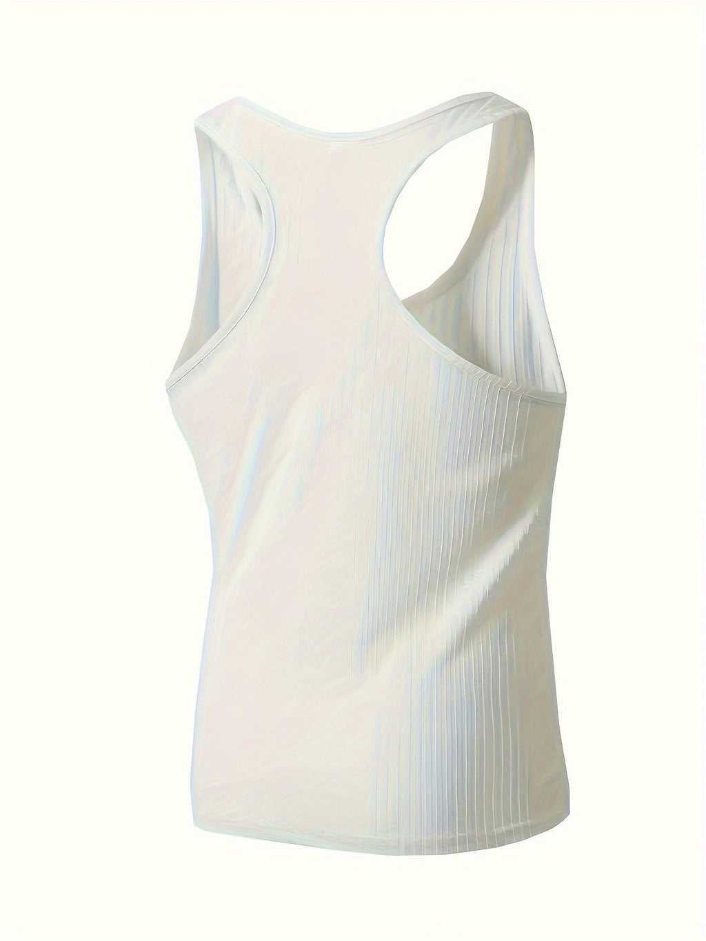 Herren-Ripp-Tanktop mit Stretch-Passform für den Alltag