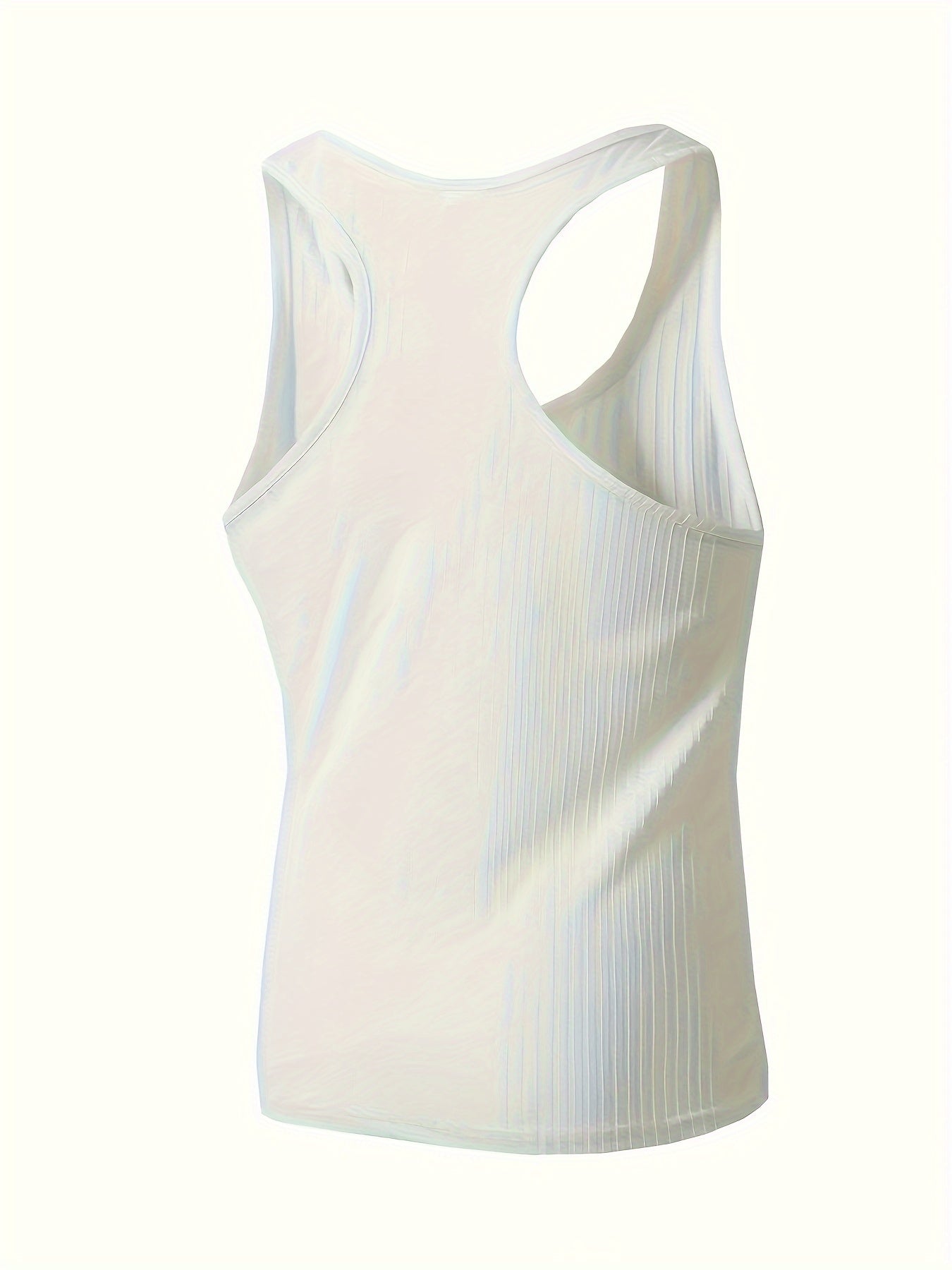 Herren-Ripp-Tanktop mit Stretch-Passform für den Alltag