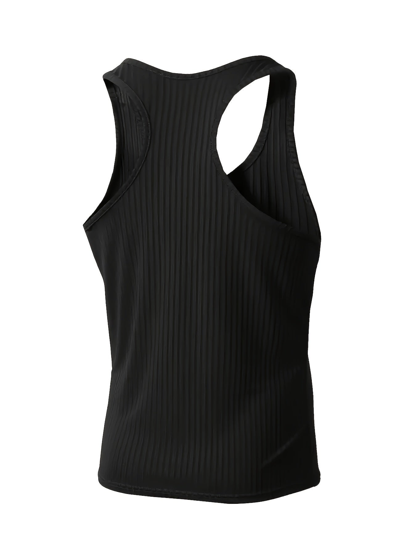 Herren-Ripp-Tanktop mit Stretch-Passform für den Alltag