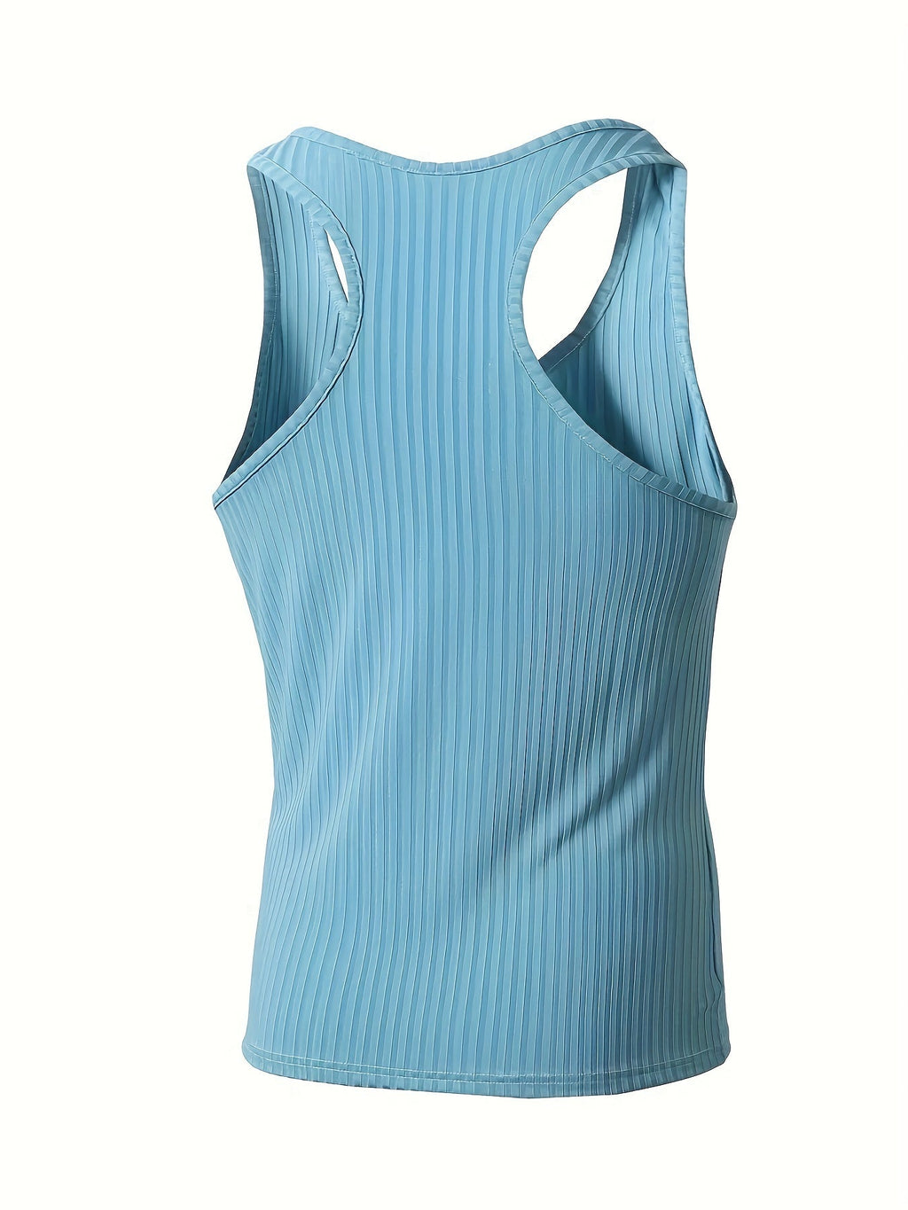 Herren-Ripp-Tanktop mit Stretch-Passform für den Alltag