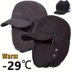 Men’s Faux Fur Ear Flap Winter Cap