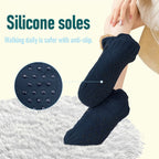 Men’s Fair Isle Knit Winter Slipper Socks