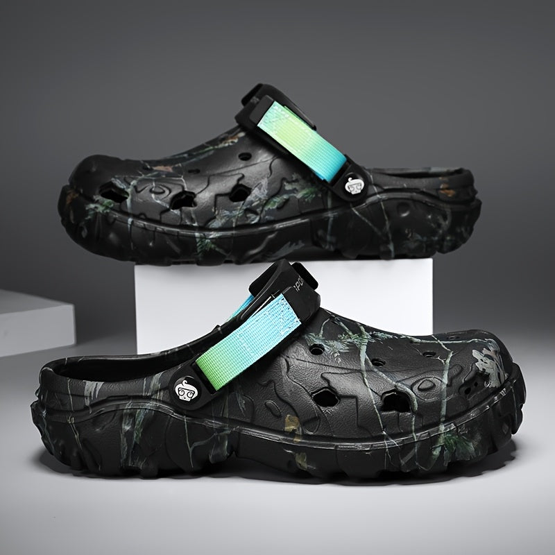 Men's Camouflage Comfort Clogs