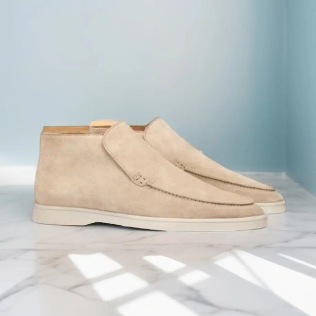 Comfortabele loafers Voor Heren Met Gestikt Bovenwerk