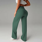 Women's High-Waisted Wide-Leg Trousers
