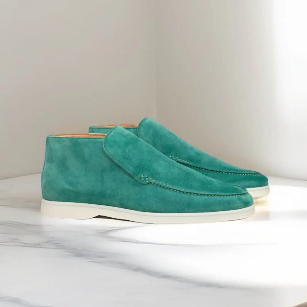 Comfortabele loafers Voor Heren Met Gestikt Bovenwerk