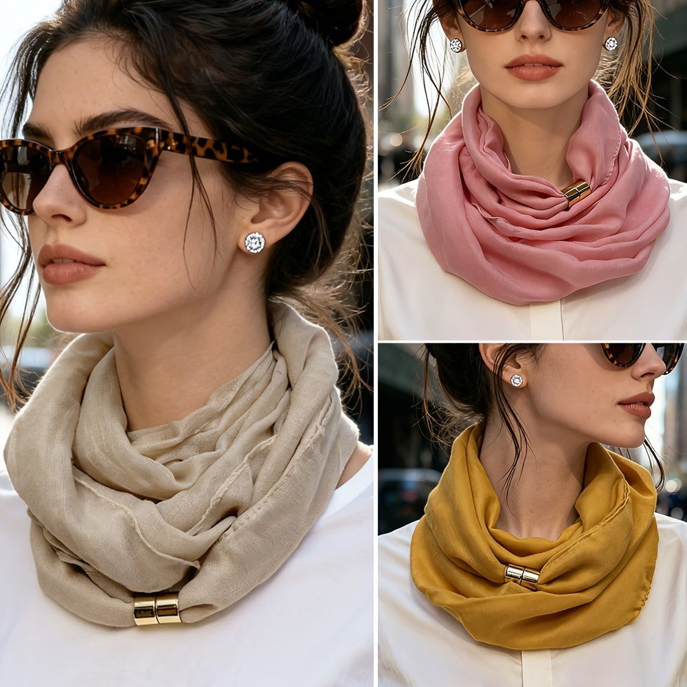 Women’s Magnetic Loop Winter Scarf