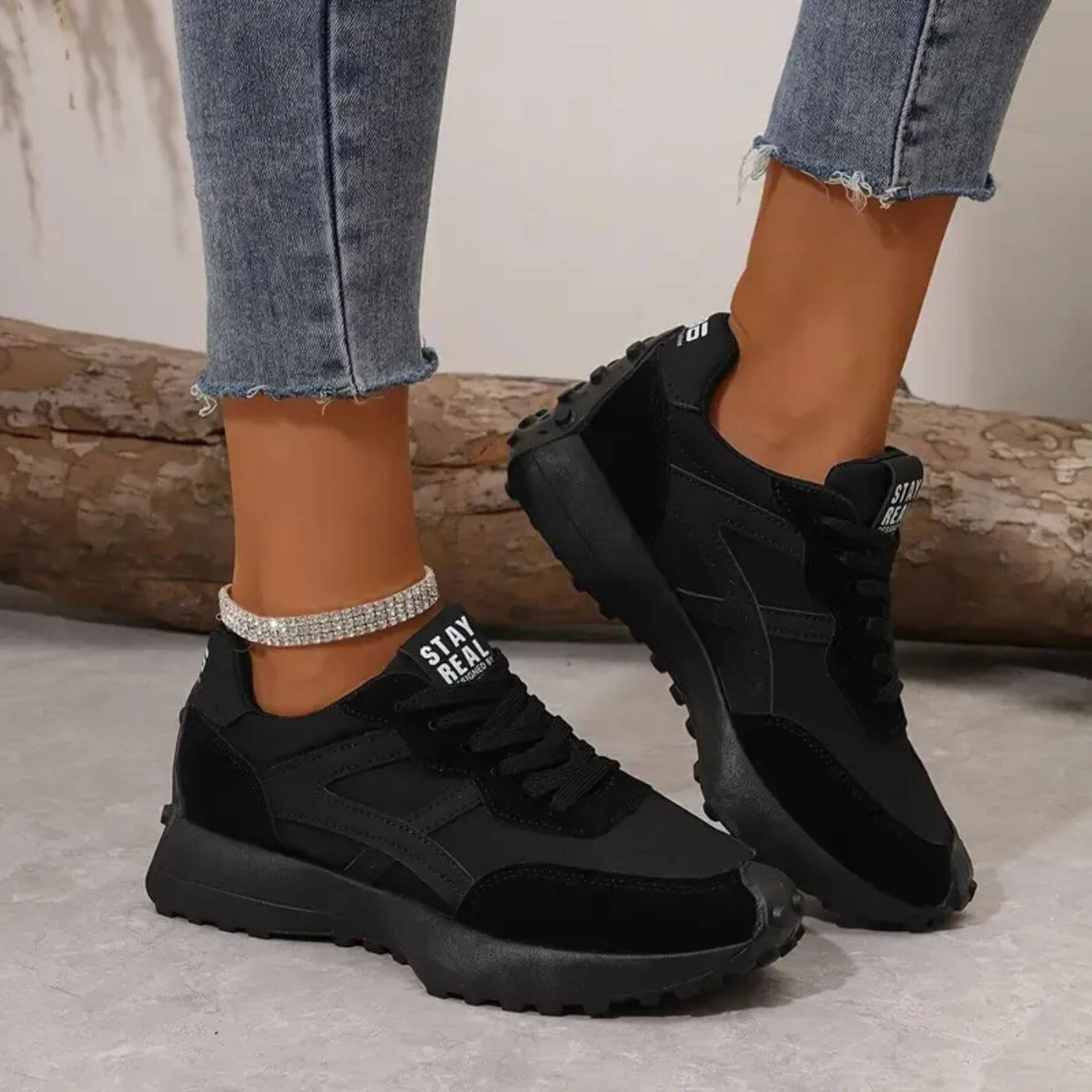 Damsneakers för vardagsbruk utomhus
