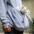 Huvtröja för kvinnor med kattficka
