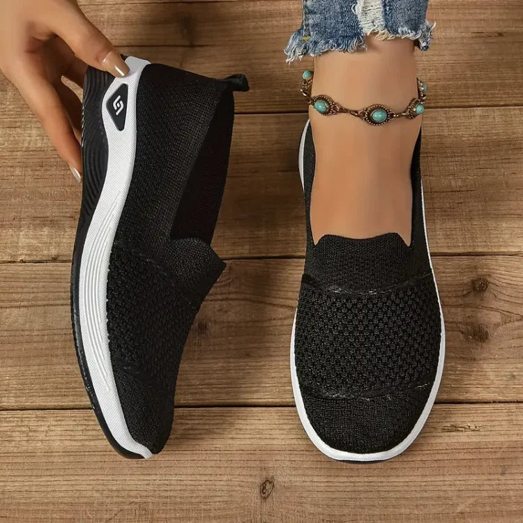 Women’s Knit Slip-On Walking Shoes