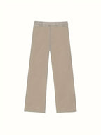 Pantalones de pierna ancha con cordón para hombre