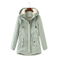 Women’s Fleece Lined Hooded Coat