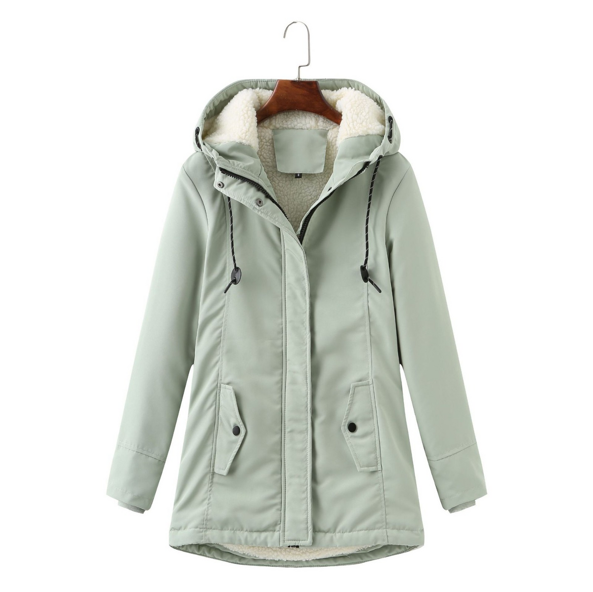 Women’s Fleece Lined Hooded Coat