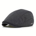 Tekstureret flatcap til mænd