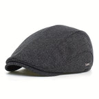Tekstureret flatcap til mænd