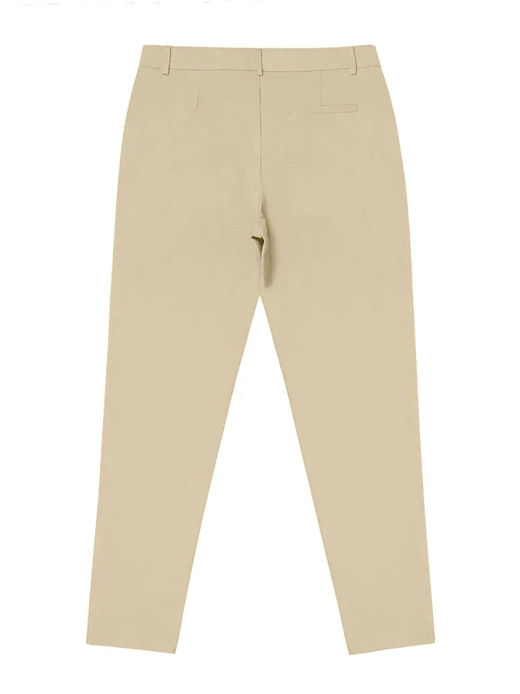 Herren Slim Fit Hose mit maßgeschneidertem Design für smarten Casual-Look