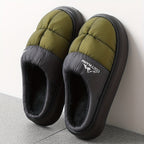 Polstrede slip-on-hjemmesko til mænd