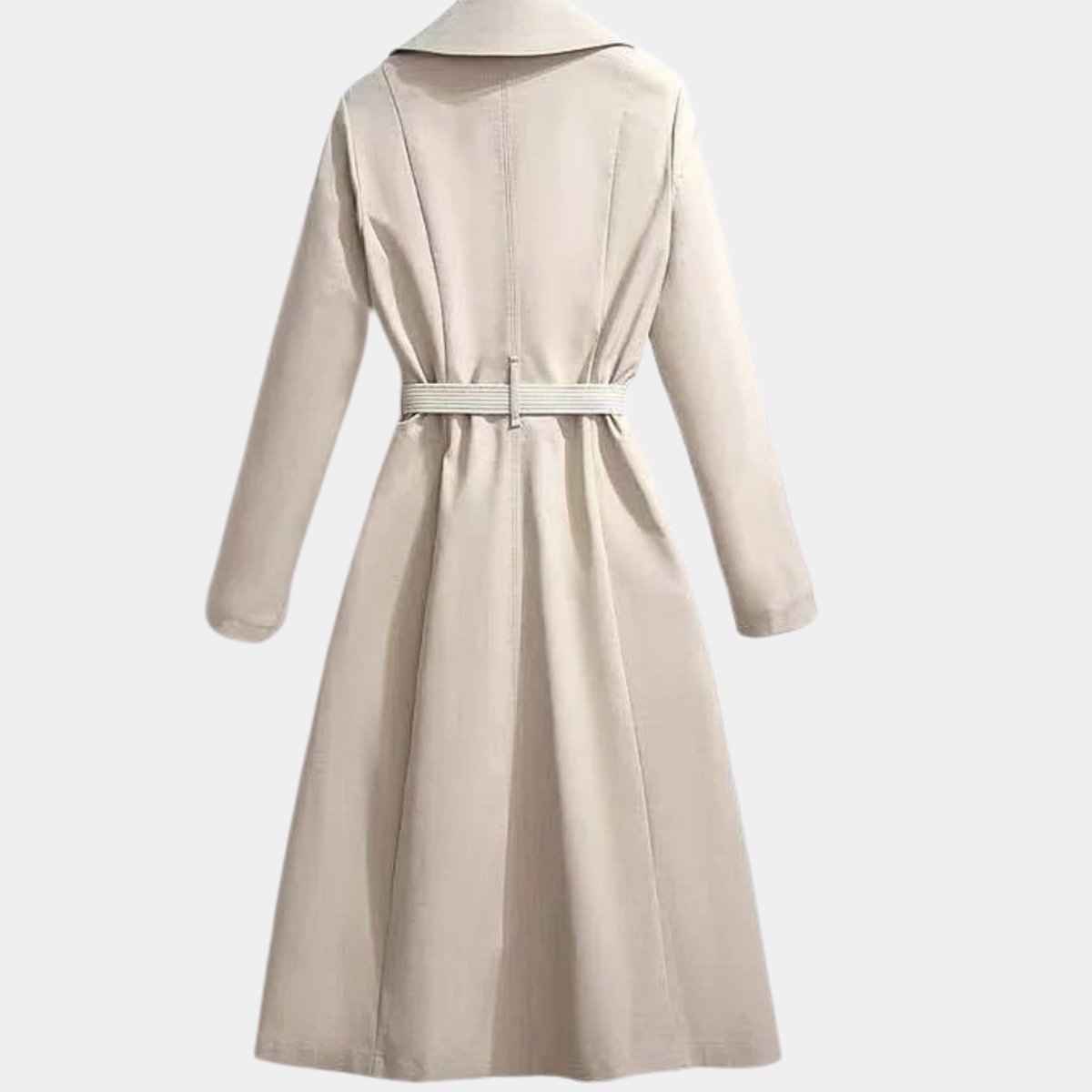 Women’s Belted Midi Trench Coat