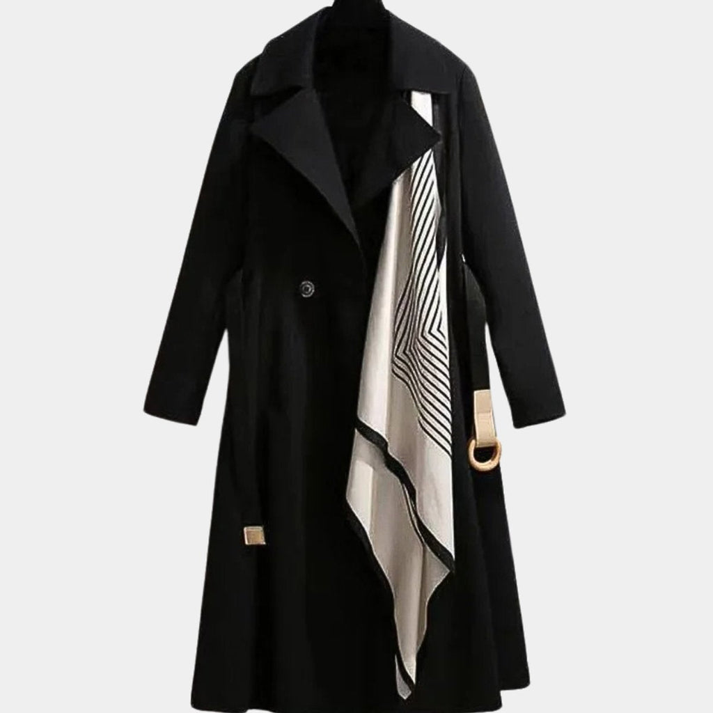 Women’s Belted Midi Trench Coat