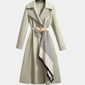 Women’s Belted Midi Trench Coat