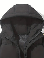 Veste d’hiver matelassée à capuche pour femme