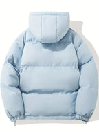 Veste d’hiver matelassée à capuche pour femme