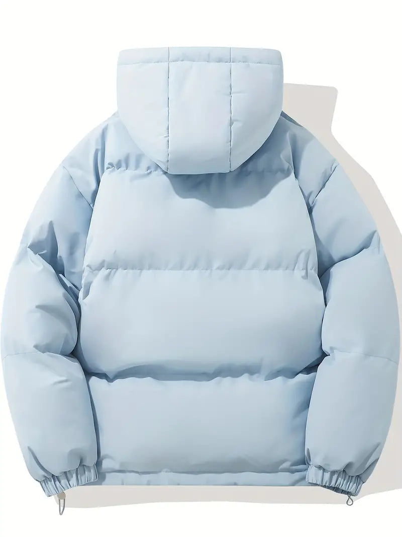 Veste d’hiver matelassée à capuche pour femme
