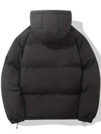 Veste d’hiver matelassée à capuche pour femme