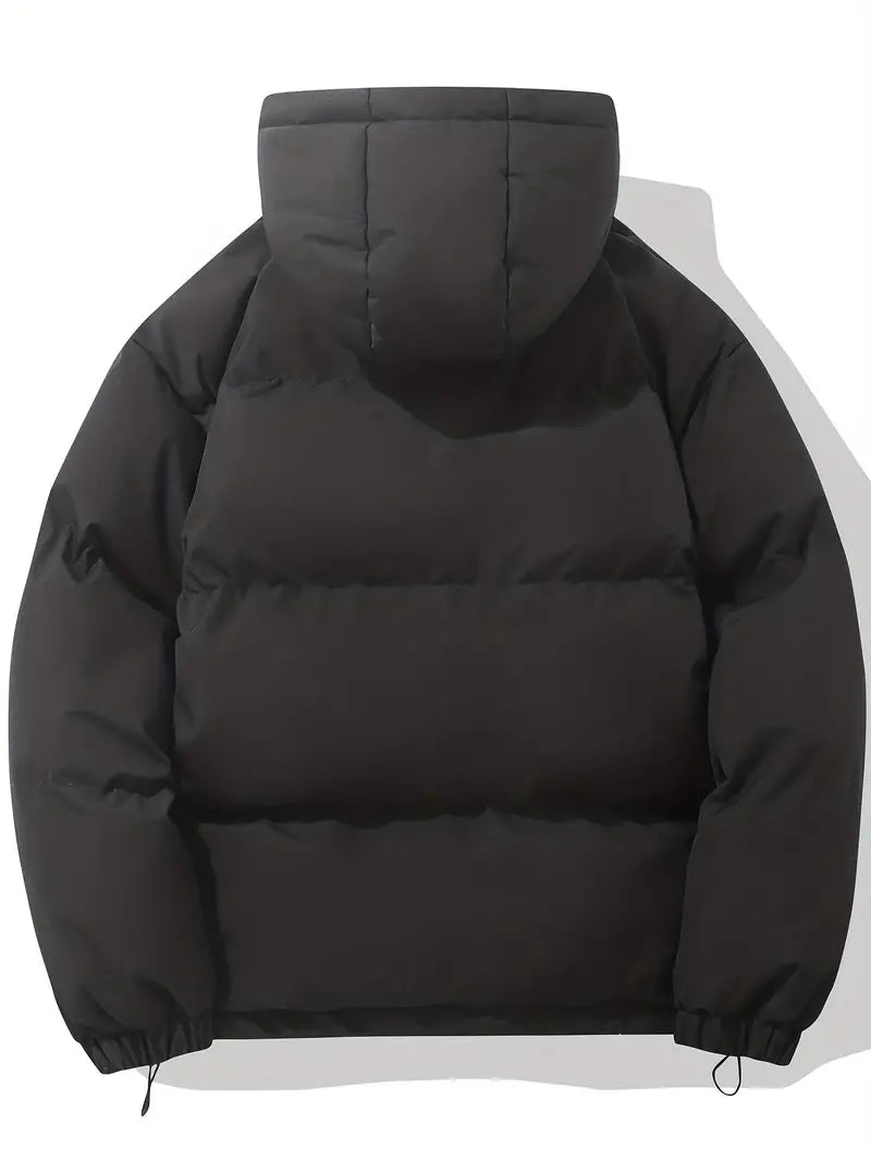 Veste d’hiver matelassée à capuche pour femme