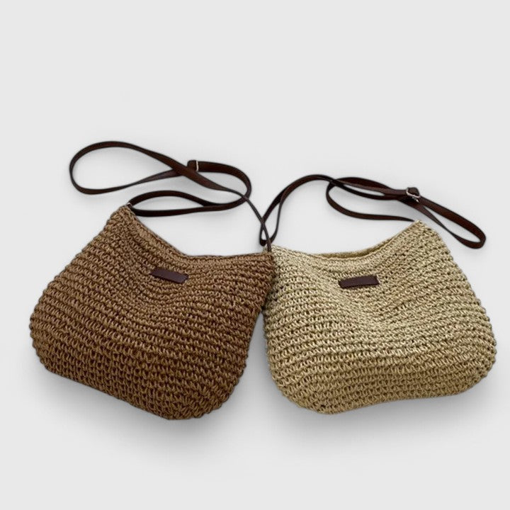 Bolso de hombro tejido para mujer