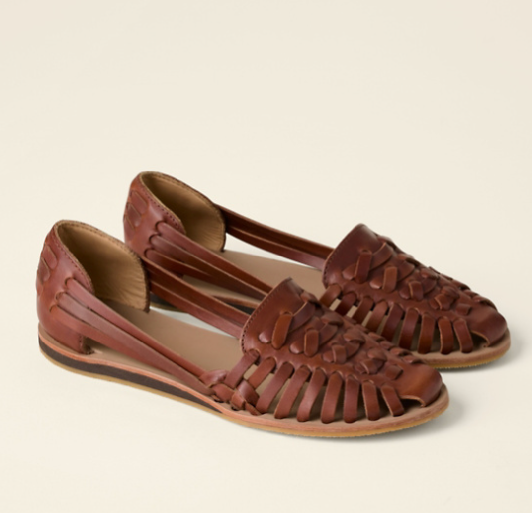 Women’s Woven Closed-Toe Flat Sandals