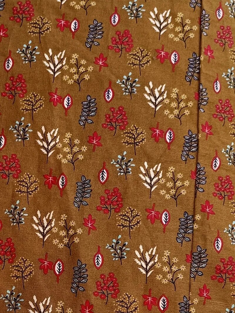 Damen Midi-Kleid aus Baumwolle mit Blumenmuster und kurzen Ärmeln für den Alltag